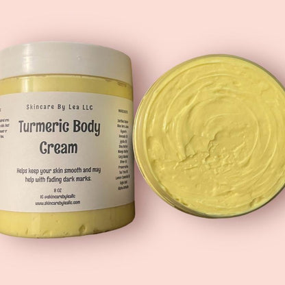 Turmeric Body Cream W/Kojic Acid & Alpha Arbutin Body Care Silky Skin Repair Skin Care Smooth Lotions Gentle