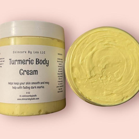 Turmeric Body Cream W/Kojic Acid & Alpha Arbutin Body Care Silky Skin Repair Skin Care Smooth Lotions Gentle