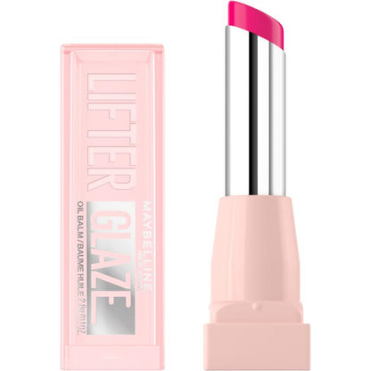 Lifter Glaze Oil Balm with Hyaluronic Acid and Hydrating Oil Blend, Lip Balm with 24Hrs of Smooth, Buildable Color, Moisturizing Shine, Maybelline