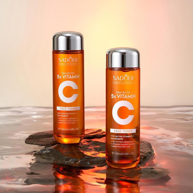 SADOER 5X Vitamin Face Toner/Glass Skin/Collagen Hyaluronicacid Niacinamide Daily