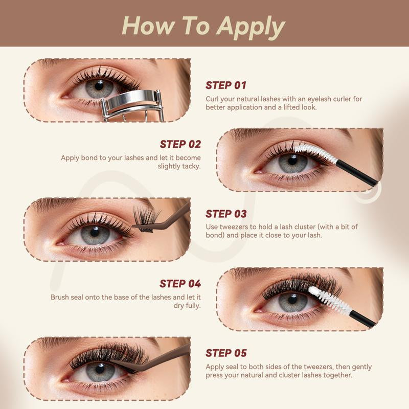 Spider Lashes Breeze | DD Curl Kylie&Kim Lashes Maxcomfi Vibe but Better Long-Lasting Waterproof & Super Soft&Thin Band | Venus Velure Waterproof Long-Lasting Natural Daily Beginner-Friendly DIY Lashes for Flawless Voluminous Look Trendy Must-Have