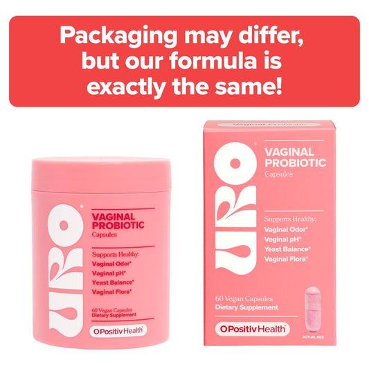 URO Women'S Probiotics - 60 Count (Pack of 1) - Prebiotic and Probiotic Capsules for Healthy Ph Balance and Odor